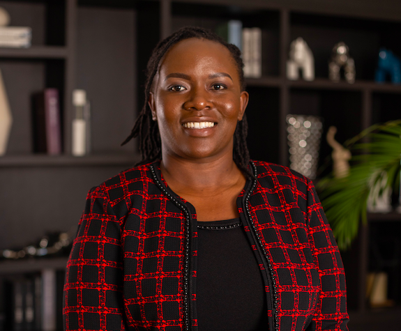 Maureen Amakabane, head of Usafi Sanitation Limited